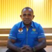 Ketua Komite Nasional Pemuda Indonesia (KNPI) Provinsi Papua Tengah, Yustinus Tebai. (Foto: Kristin Rejang/Sasagupapua.com)