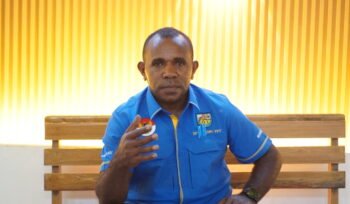 Ketua KNPI Papua Tengah, Yustinus Tebai. (Foto: Dok Sasagupapua.com)