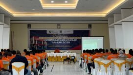 Suasana kegiatan pelatihan peningkatan kompetensi pendamping KDKMP Tahun 2025 di Nabire. Selasa (18/11/2025). 