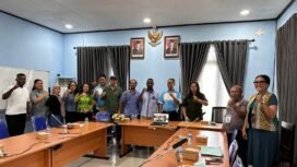 Tim terpadu saat melaksanakan rapat. (Foto: Istimewa)