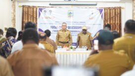 Suasana kegiatan FGD yang diselenggarakan oleh Dinas Kependudukan dan Pencatatan Sipil Provinsi Papua Tengah, Senin (8/12/2025). Foto: Kristin Rejang/sasagupapua.com