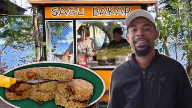 
“Gerobak Itu Sa Pu Mimbar Pelayanan”: Kisah Naway Rumaterai di Balik Usaha Sagu Bakar SAMARASTA 