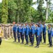 Suasana penutupan Latsar Damkar dan Satpol PP Provinsi Papua Tengah. (Foto: Humas Pemprov Papua Tengah)