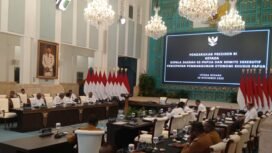Suasana pertemuan di Istana Presiden. (Foto; Istimewa)
