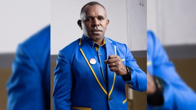 
Ketua DPD I KNPI Provinsi Papua Tengah, Yustinus Tebai. 