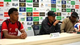 Suasana konferensi pers Persipura Jayapura jelang laga kontra Deltras FC. (Foto: Media Officer Persipura Jayapura)