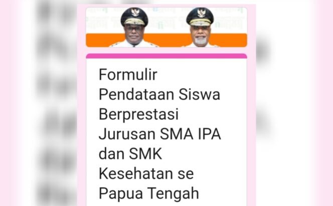 
Dinas Kesehatan Papua Tengah Buka Seleksi Siswa Berprestasi untuk Bidang Kesehatan