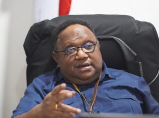 Wakil Ketua IV DPR Papua Tengah, John Gobai. (Foto: Kristin Rejang/Sasagupapua.com)