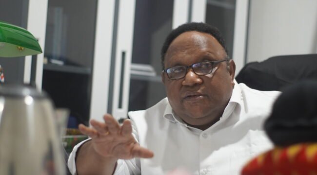 Wakil Ketua DPR Papua Tengah, John Gobai. (Foto: Kristin Rejang/sasagupapua)