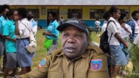 Kepala Sekolah SMKN 1 Pariwisata Paniai, Yuliton Degei. (Foto: Humas Pemprov Papua Tengah/Abeth You)