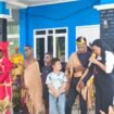 Anak-anak istimewa di Matahari Difabel Center saat membawakan persembahan penampilan dalam momen peresmian.