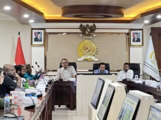 Suasana pertemuan dengan DPD RI beberapa waktu lalu. (Foto: Ist)