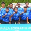 Dolvi, Yance, Jupri (Kiri Bawah) saat mengikuti Soeratin Cup 2025 U-15 bersama team PFA lainnya. (Foto: Istimewa)