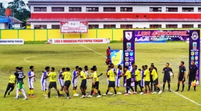 Stadion Wania Imipi SP1, Lokasi perhelatan Liga 4 Papua Tengah 2026. (Foto: Edwin Rumanasen)