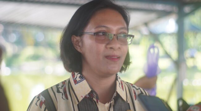 Kepala Dinas Peternakan Kabupaten Nabire, drh. I Dewa Ayu Dwita. (Foto: Kristin Rejang/Sasagupapua.com)