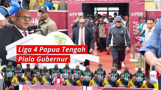
Galeri Foto Rangkaian Pembukaan Liga 4 Piala Gubernur Papua Tengah 2026