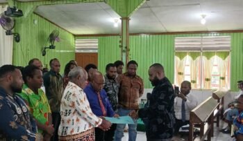 Momen pembentukan panitia Jubelium Jemaat Bukit Zaitun. (Foto: Istimewa)