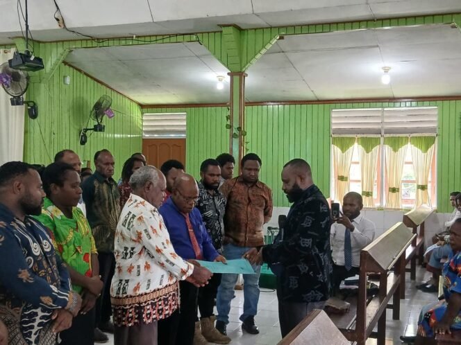 
Momen pembentukan panitia Jubelium Jemaat Bukit Zaitun. (Foto: Istimewa)