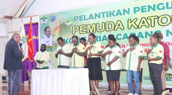 Pemuda Katolik Komcab Nabire. (Foto: Ist)