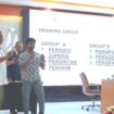 Drawing penyisihan pembagian group Liga 4 Zona Papua Tengah 2025/2026. (Foto: Edwin Rumanasen)