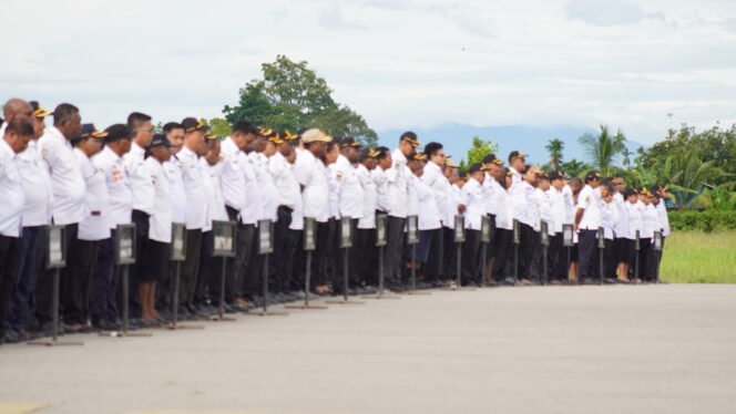 
Apel gabungan di lingkup Pemprov Papua Tengah. Foto: Edwin/sasagupapua