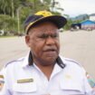Kepala Dishub Papua Tengah, Ewonggen Kogoya saat diwawancarai awak media. (Foto: Edwin Rumanasen)