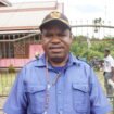 Ketua Pokja Adat MRP Papua Tengah, Yulius Wandagau ketika diwawancarai Senin (27/4/2026). Foto: Kristin Rejang/Sasagupapua.com