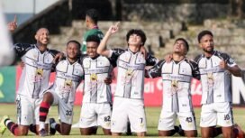 Pemain Persipura saat merayakan gol yang dicetak ke gawang Persipal FC. (Foto: Media Officer Persipura)