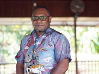 Kadistrik Mimika Barat Jauh, Ever Kukuareyau. Foto: Edwin Rumanasen/Sasagupapua