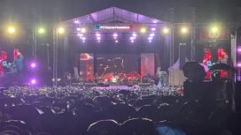 Momen Panggung CV Tribal yang selalu menjadi mitra Freeport untuk berbagai kegiatan acara yang mampu menumbuhkan ekonomi kreatif. (Foto: Corcom Freeport)