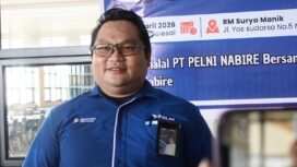 Kepala PT Pelni Cabang Nabire, Robby Munardi. (Foto: Kristin Rejang/Sasagupapua)