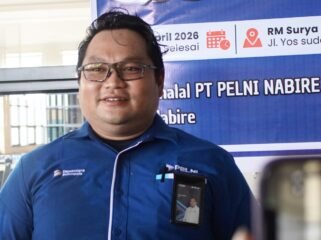 Kepala PT Pelni Cabang Nabire, Robby Munardi. (Foto: Kristin Rejang/Sasagupapua)