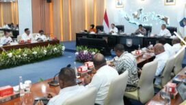 Suasana rapat bersama kepala daerah, Rabu (15/4/2026) di Jakarta. (sumber foto: Humas Kementerian PKP)