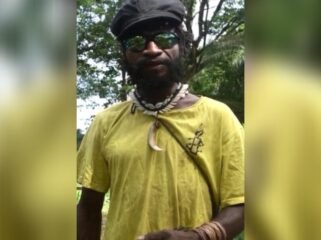 Koordinator Grup Aksi Amnesty Internasional Indonesia, Pigai Wegobi M. (Foto: Kristin Rejang/Sasagupapua)