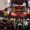 Aksi Lilin Kemanusiaan Awali Rakerda I Pemuda Katolik Papua Tengah:Nyalakan Lilin dan Doa bagi Korban Konflik Papua.( Foto: Istimewa)