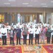 Foto bersama saat kegiatan Lokakarya Pembentukan DAD di Ballroom Kantor Gubernur Papua Tengah. (Foto:Edwin Rumanasen)