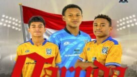 Tiga Siswa PFA Batch 2: Stenly Meyanu, Yance Glen Imbiri, Dolvi Salossa mendapat Panggilan bergabung bersama Timnas U-17. (Foto: Istimewa)