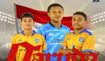 Tiga Siswa PFA Batch 2: Stenly Meyanu, Yance Glen Imbiri, Dolvi Salossa mendapat Panggilan bergabung bersama Timnas U-17. (Foto: Istimewa)