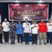 Foto bersama saat kegiatan seminar di Aula RRI Nabire oleh DPD Barisan Merah Putih (BMP) Provinsi Papua Tengah. (Dok.Humas Pemprov Papua Tengah)