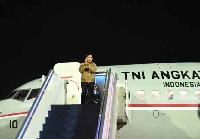 
Wapres Gibran Bertolak ke Tanah Papua, Senin (20/4/2026) dini hari. Foto: Biro Pers Media, dan Informasi
Sekrrtariat Wakil Presiden