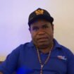 Ketua Pokja Adat Majelis Rakyat Papua (MRP) Papua Tengah, Yulius Wandagau. (Foto : Kristin Rejang/Sasagupapua.com)