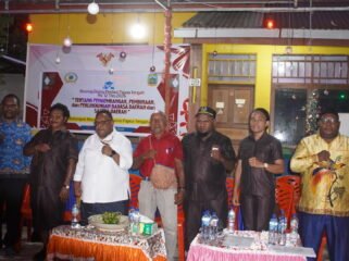 Momen foto bersama usai kegiatan sosialisasi, Kamis (21/5/2026). Foto: Kristin Rejang/Sasagupapua.com
