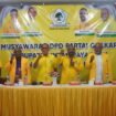 Suasana musyawarah DPD Partai Golkar Kabupaten Intan Jaya dan Puncak, Sabtu (23/5/2026). Foto: Kristin Rejang/Sasagupapua.com.