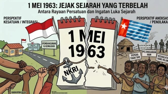 
OPINI | 1 Mei 1963: Jejak yang Terbelah- Antara Semangat Persatuan NKRI dan Ingatan Luka Sejarah Aneksasi West Papua