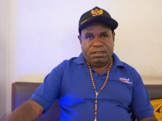 Ketua Pokja MRP Papua Tengah, Yulius Wandagau. (Foto: Kristin Rejang/Sasagupapua.com)