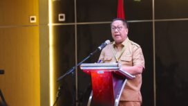 Sekda Provinsi Papua Tengah, Siliwanus Sumule. (Foto: Humas Pemprov Papua Tengah)