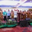 Penutupan rangkaian Forum Koordinasi Strategis Percepatan Pembangunan Papua yang diselenggarakan di Timika pada Selasa, 12 Mei 2026.