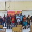 Momen foto bersama usai kegiatan diskusi Publik di USWIM Nabire. (Foto: Kristin Rejang/sasagupapua.com)