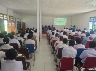 Suasana pembekalan guru Mapega 3T di Paniai. (Foto: Istimewa)
