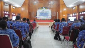 Suasana Kegiatan Bimbingan Teknis Tata Cara Penginputan Indikator Inovasi sekaligus Koordinasi Teknis Aplikasi Innovative Government Award (IGA) di Guest House, Kabupaten Nabire, Kamis (11/6/2026). Foto: Kristin Rejang/Sasagupapua.com.